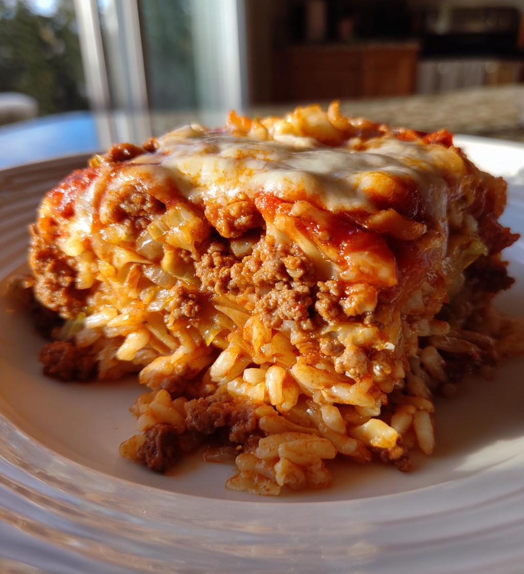 easy cabbage roll casserole recipe