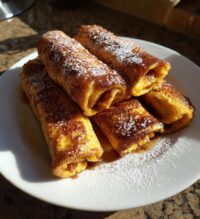 easy french toast roll ups recipe brunch fave