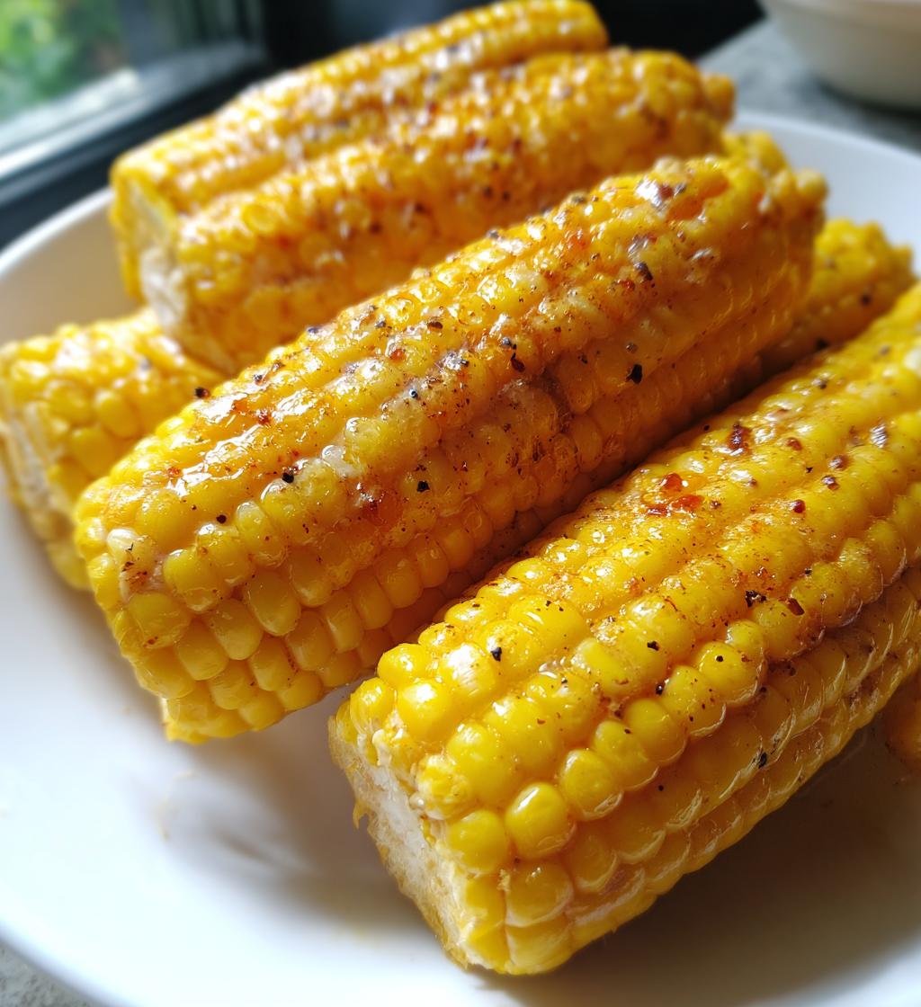 easy oven roasted corn on the cob