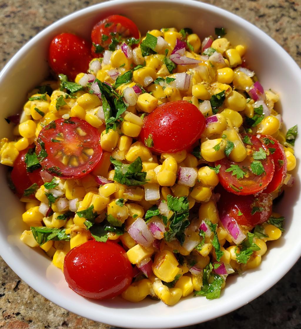 easy summer corn salad