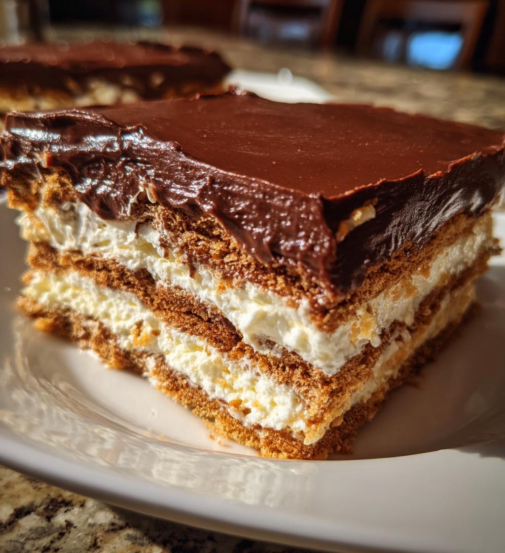 eclair ice box cake dont loose this recipe its a hiiit