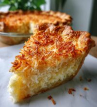 french coconut pie
