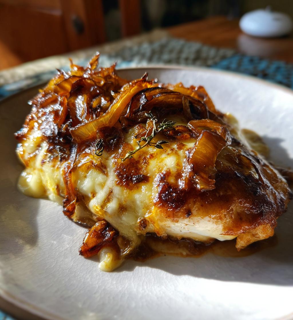 french onion chicken bake 2