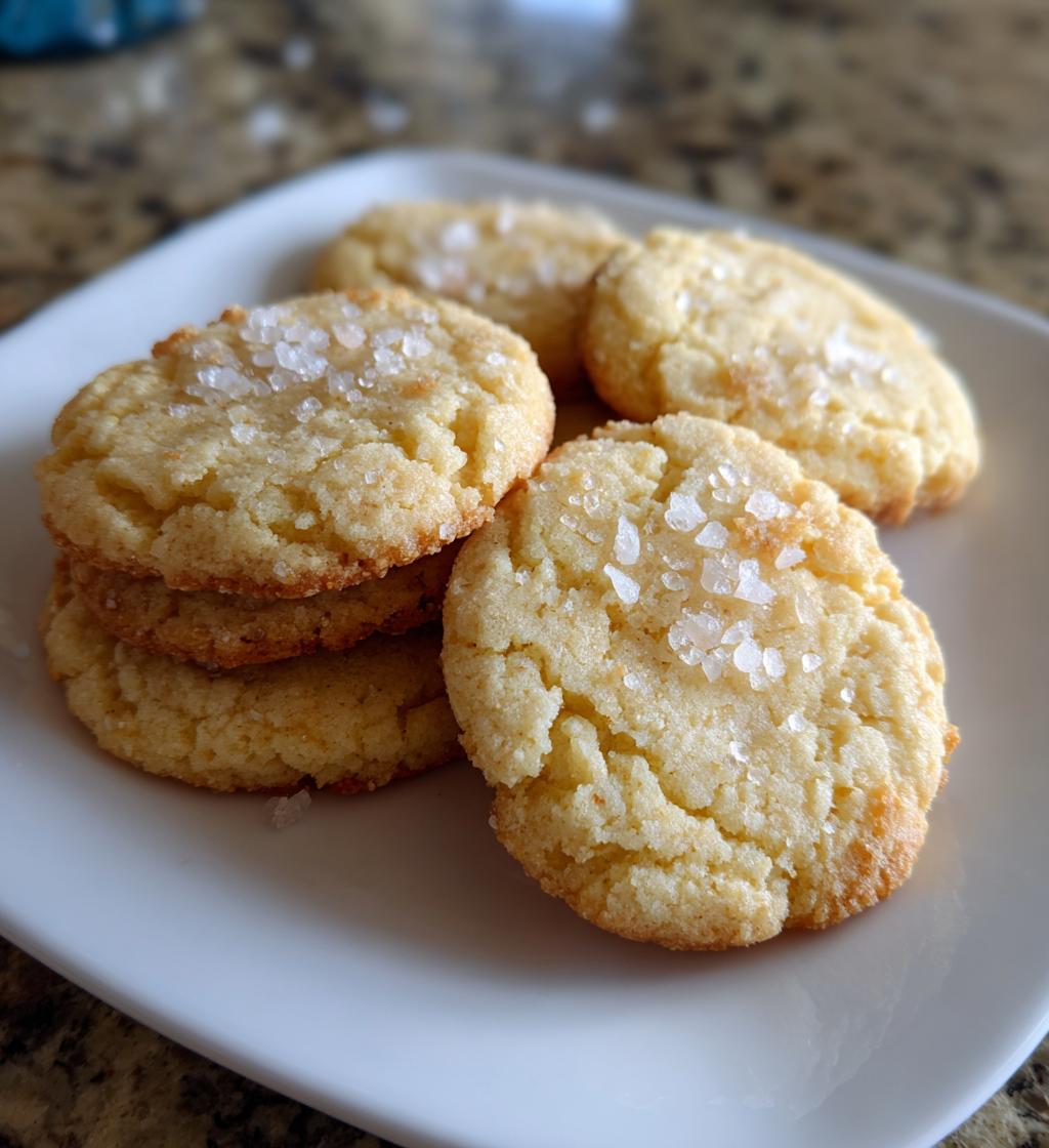 french salted butter cookies - detail 1