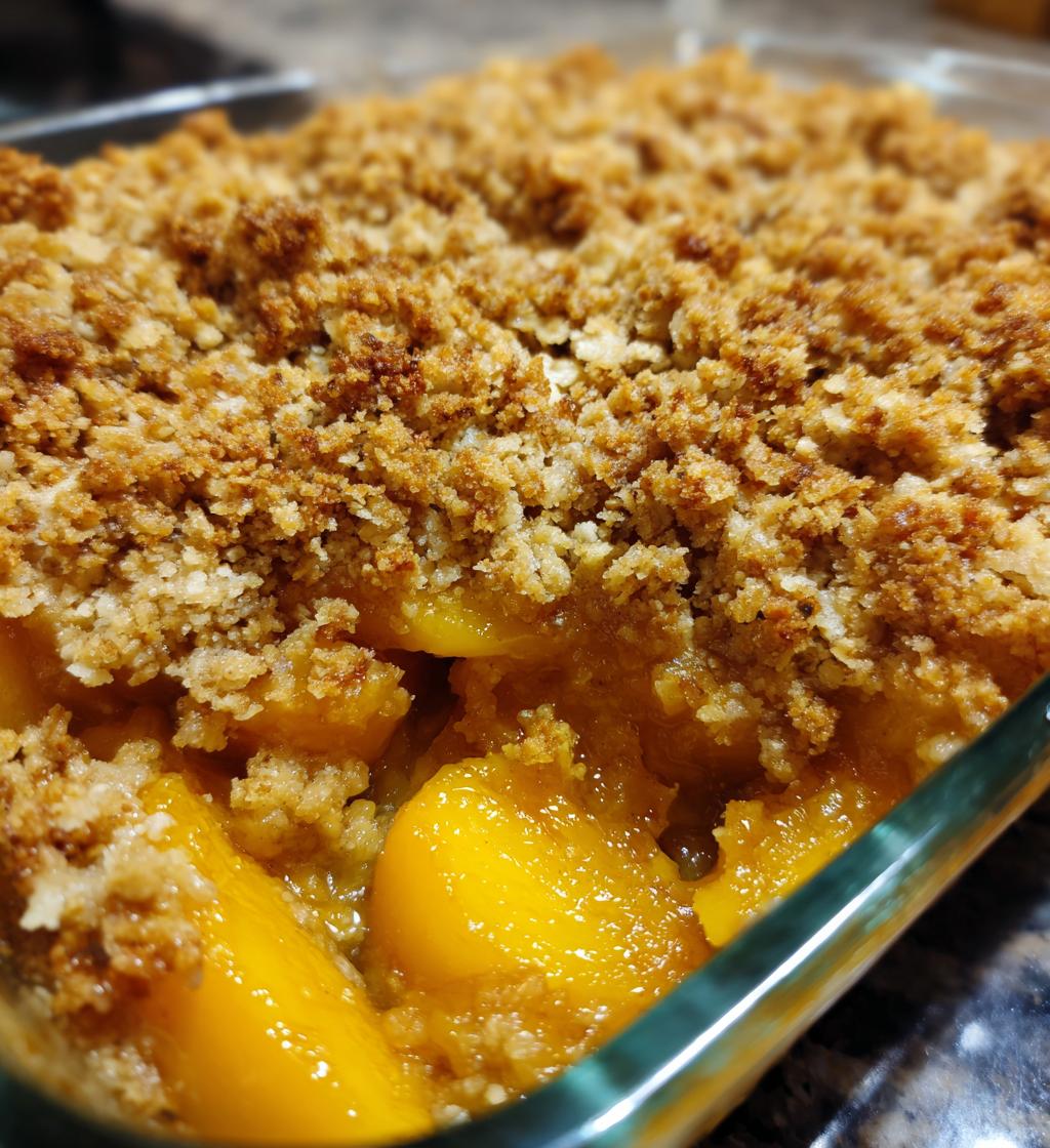 fresh apricot crisp