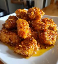 fried wing flats drizzled with honey lemon pepper