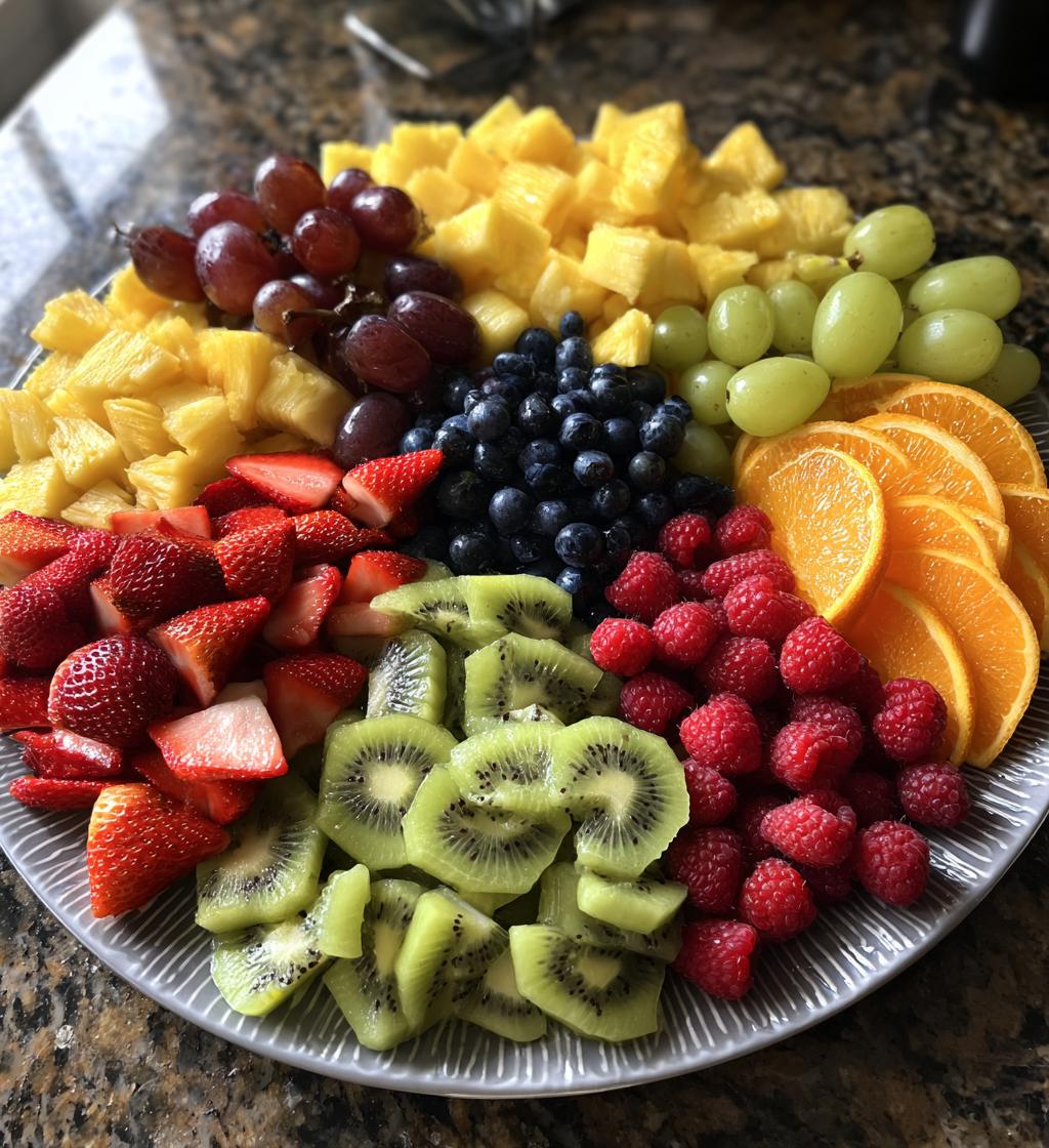 fruit tray for thanksgiving