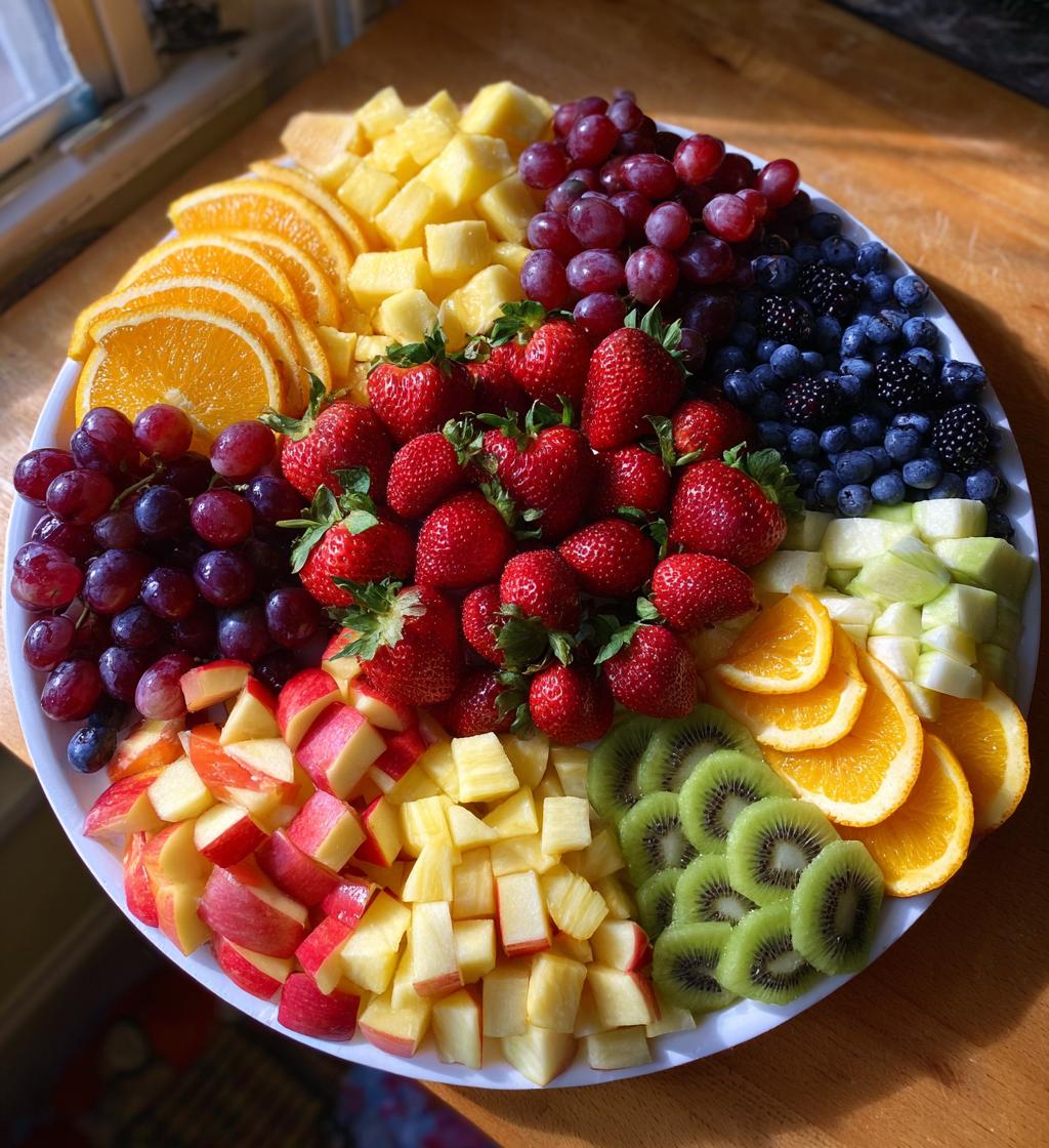 fruit tray thanksgiving