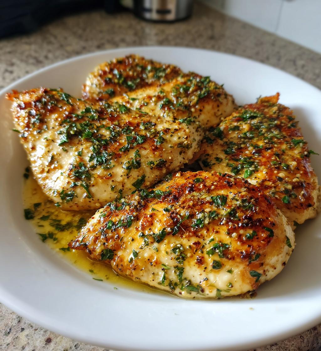 garlic butter chicken recipe