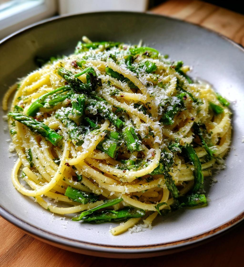 garlic scape pasta