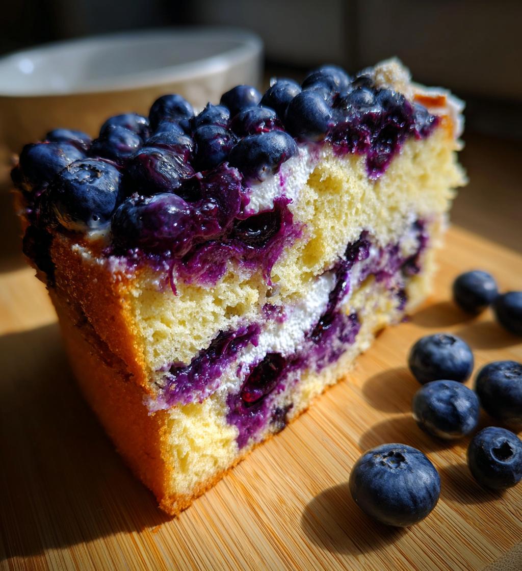german blueberry cake