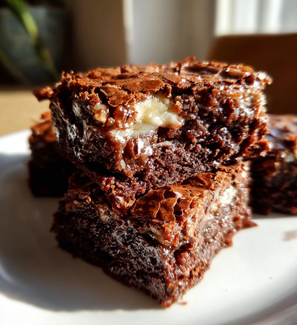 german chocolate brownies