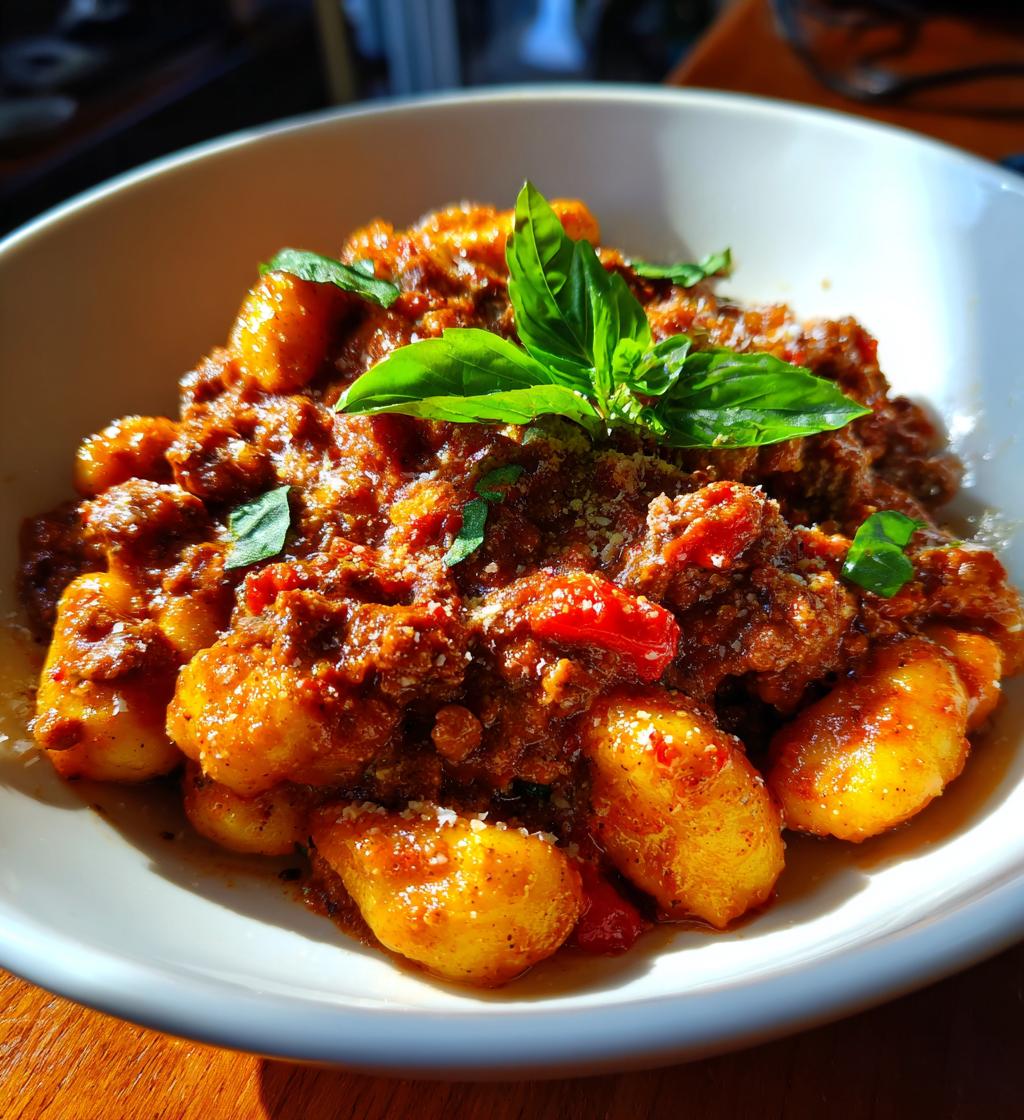gnocchi bolognese
