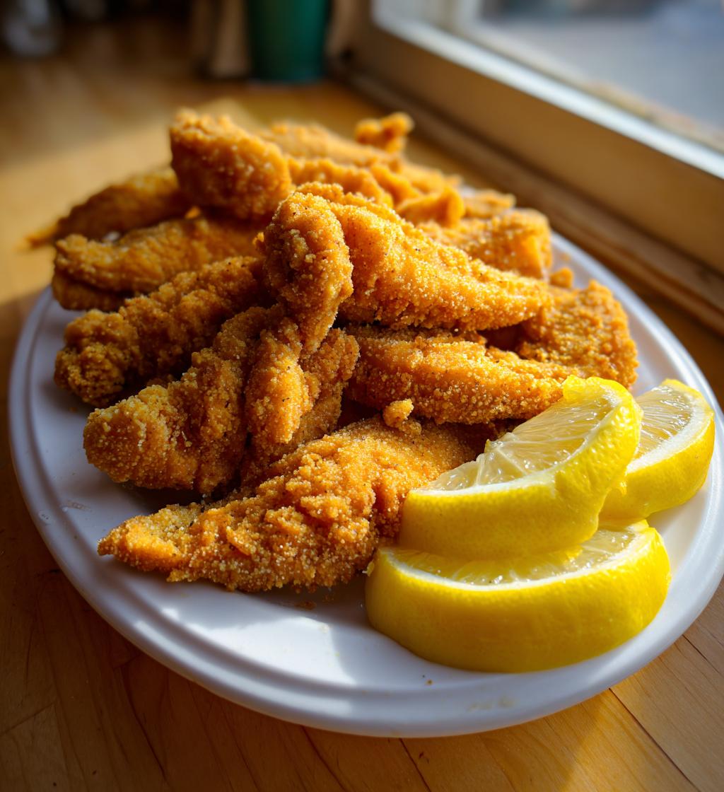 golden fried catfish