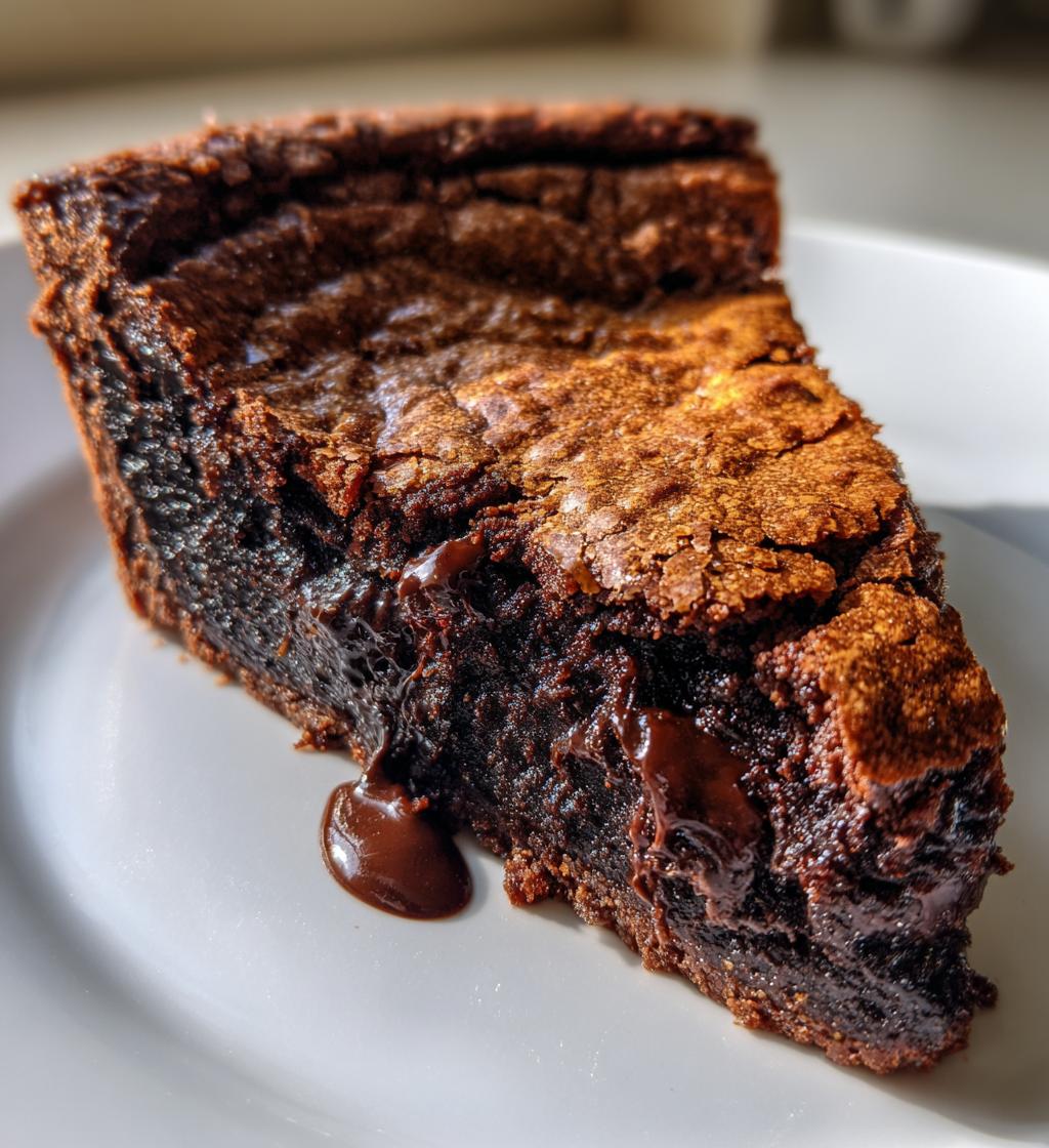 gooey brownie pie recipe