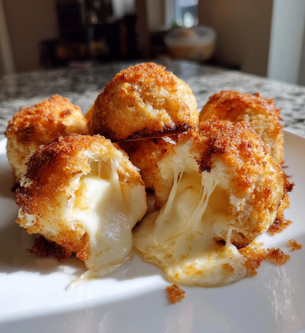 gooey mozzarella biscuit bombs