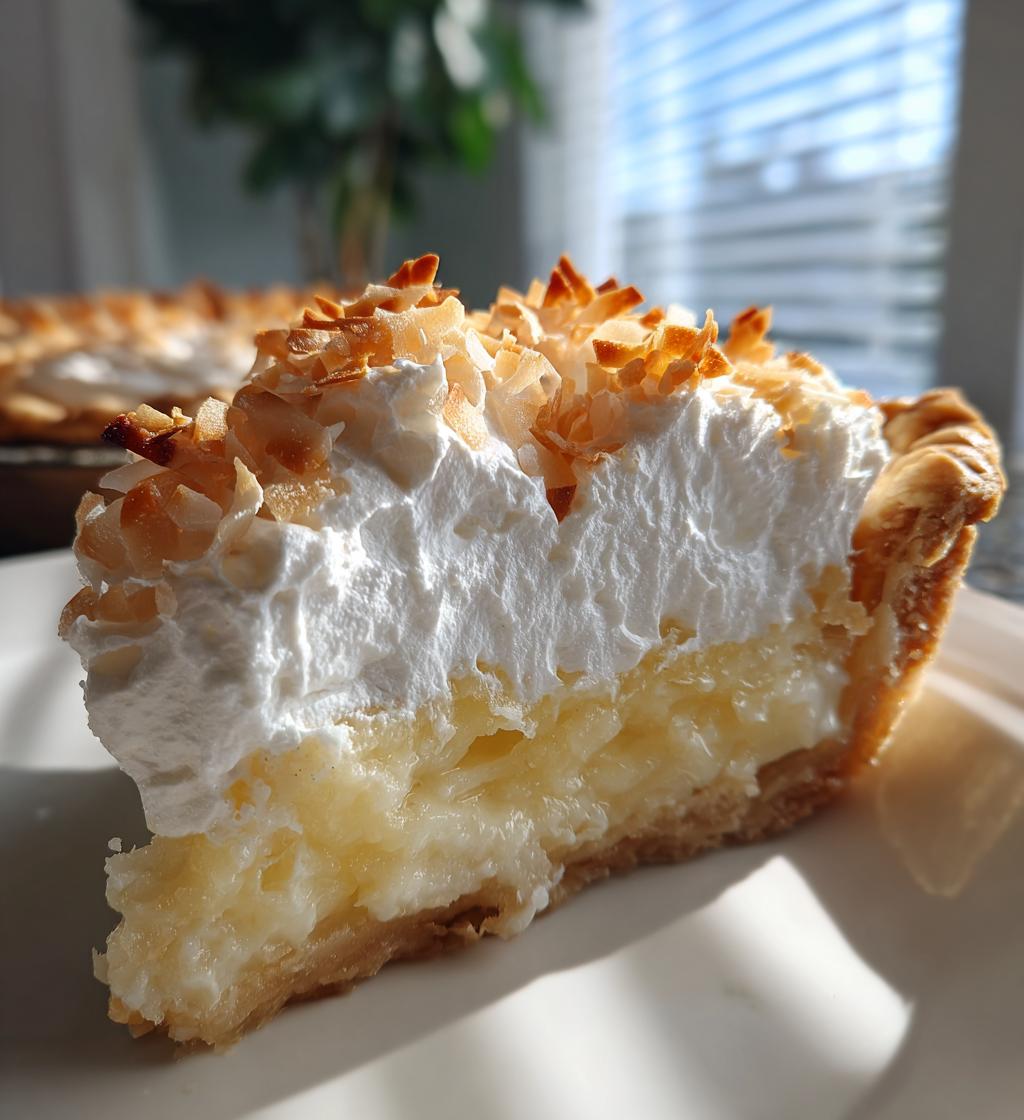 grandmas coconut cream pie
