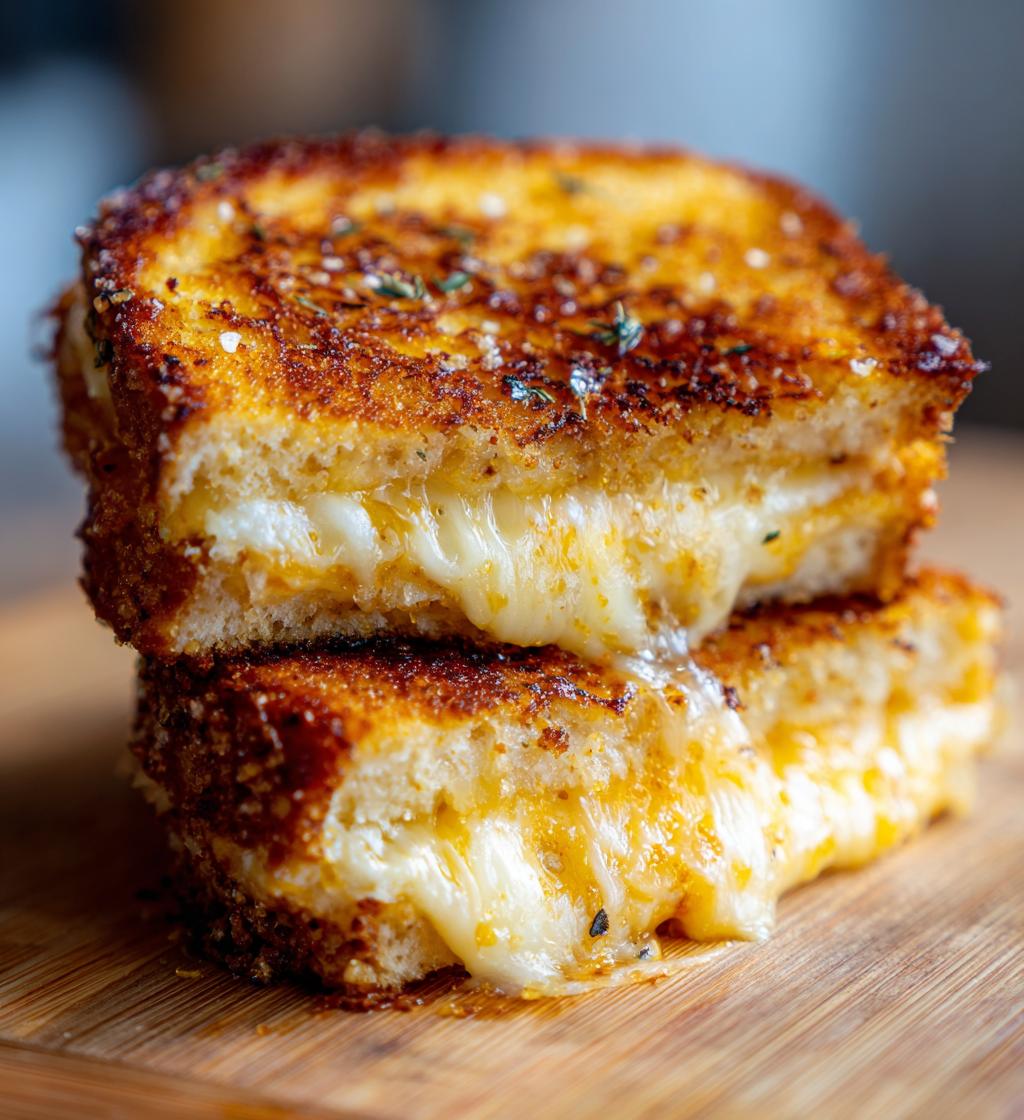 grilled cheese sandwich - detail 1