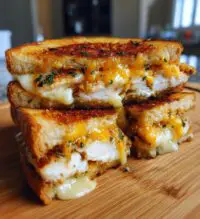 grilled chicken three cheese sandwich