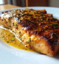 grilled salmon with dijon mustard sauce