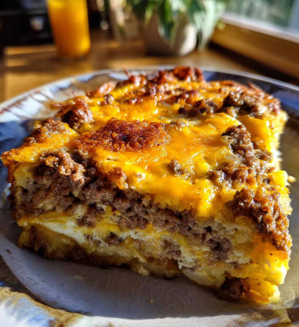 hamburger hash brown casserole