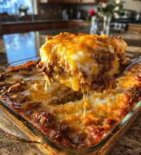 hamburger potato casserole