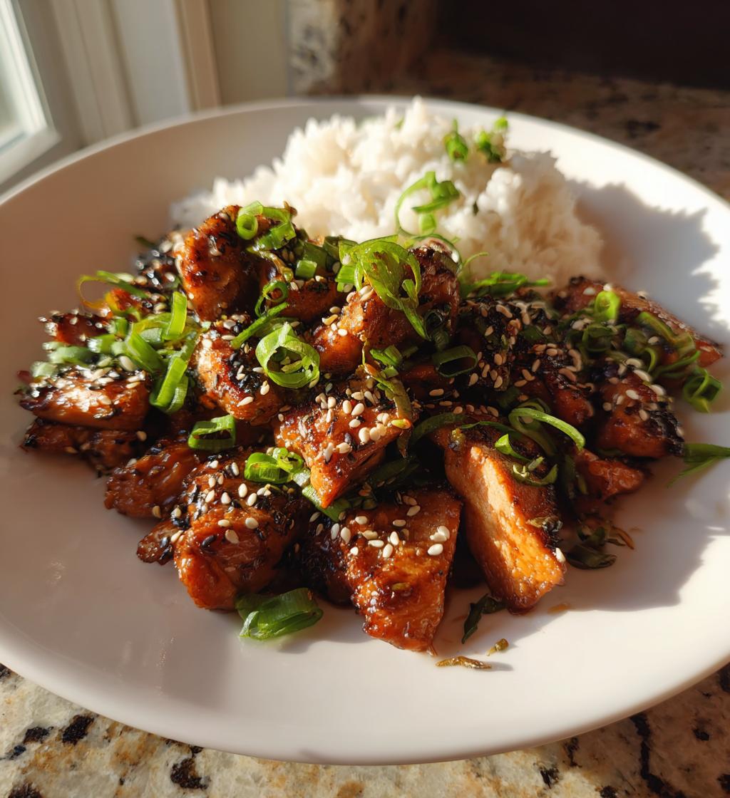 homemade chicken bulgogi - detail 1