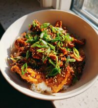 homemade chicken bulgogi
