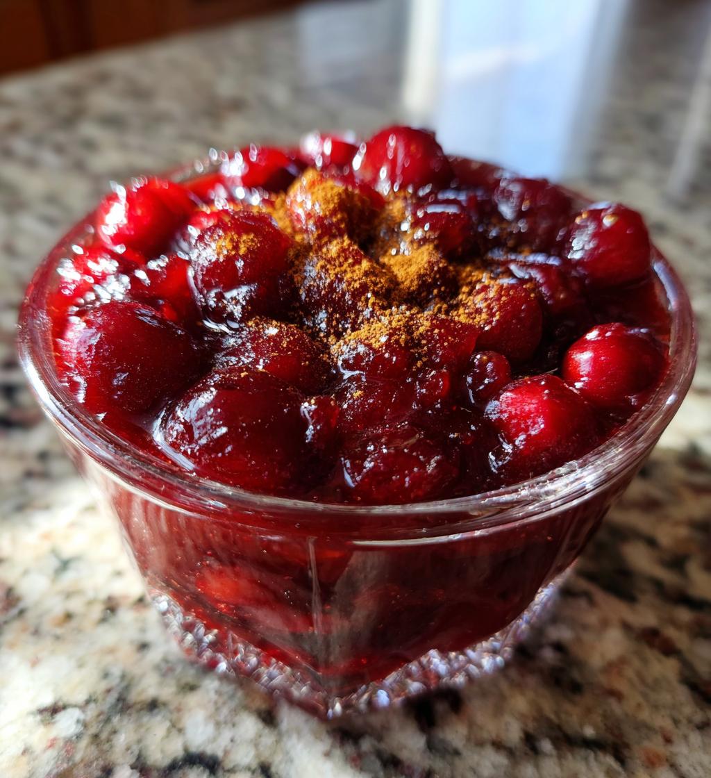 homemade cranberry sauce thanksgiving