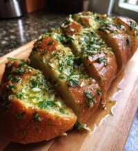 homemade garlic bread