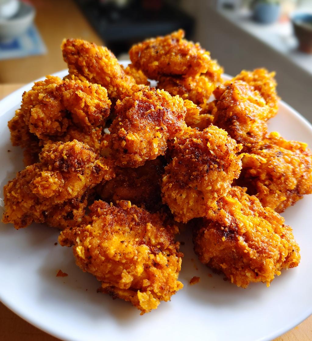 homemade popcorn chicken recipe