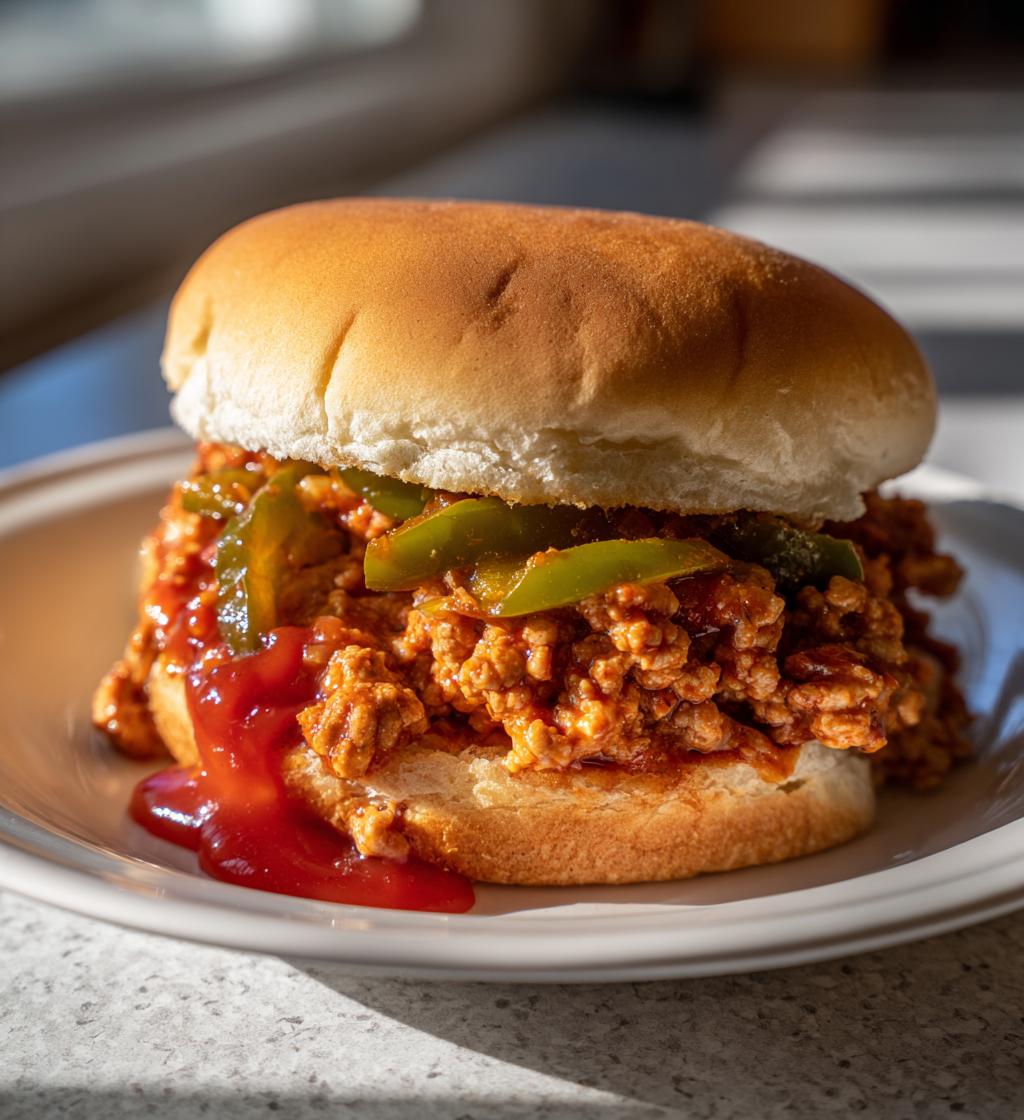 homemade sloppy joes