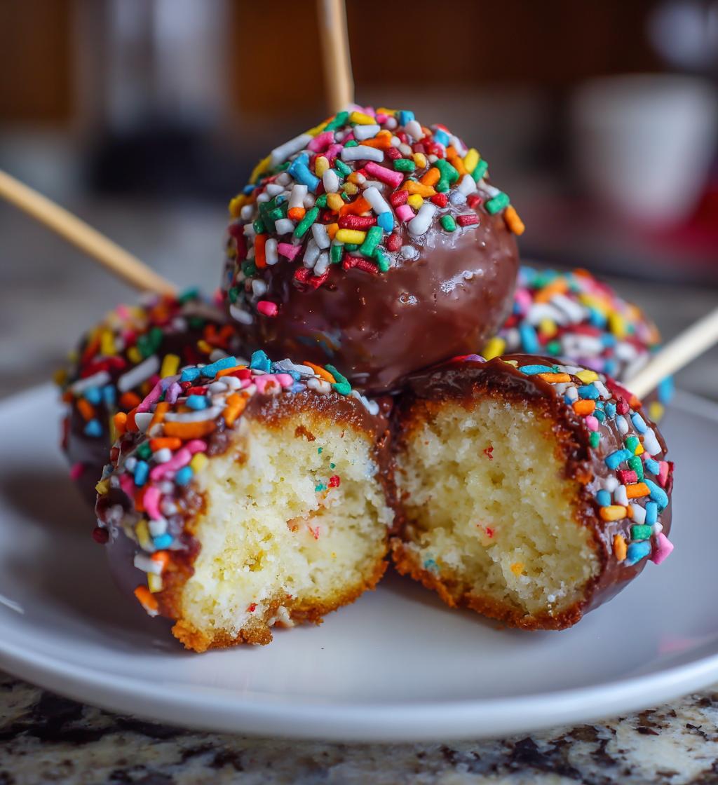 homemade starbucks copycat cake pops - detail 1