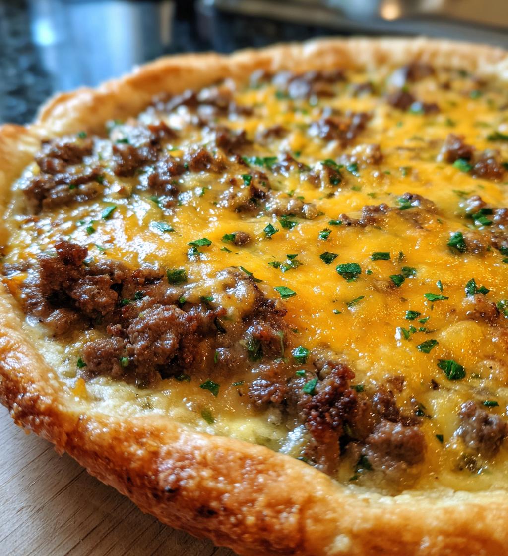 impossibly easy cheeseburger pie recipe