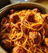 instant pot spaghetti and meatballs