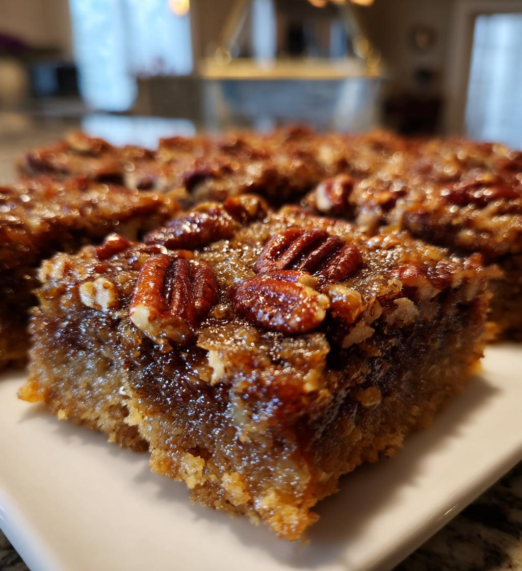 irresistible pecan pie bars
