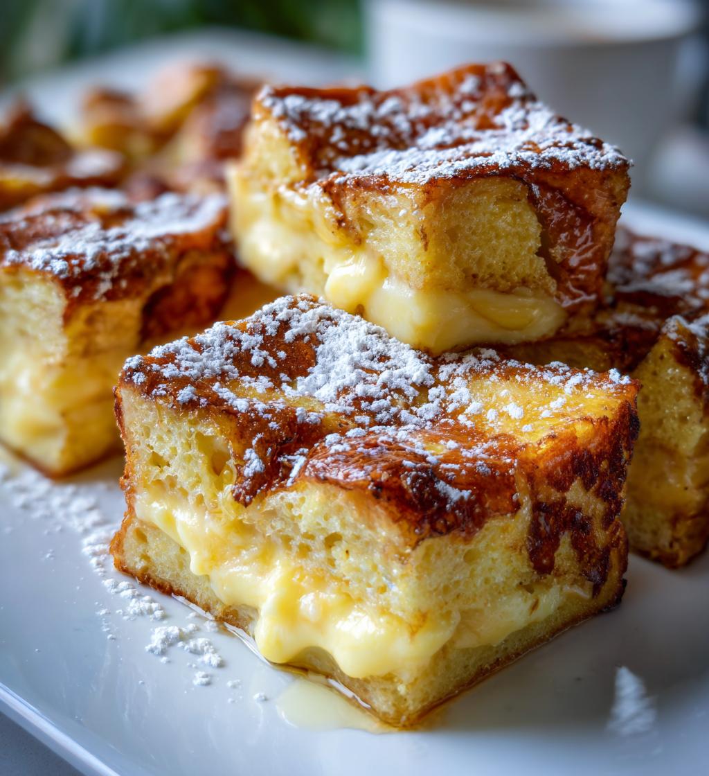 lemon cheesecake french toast casserole 2
