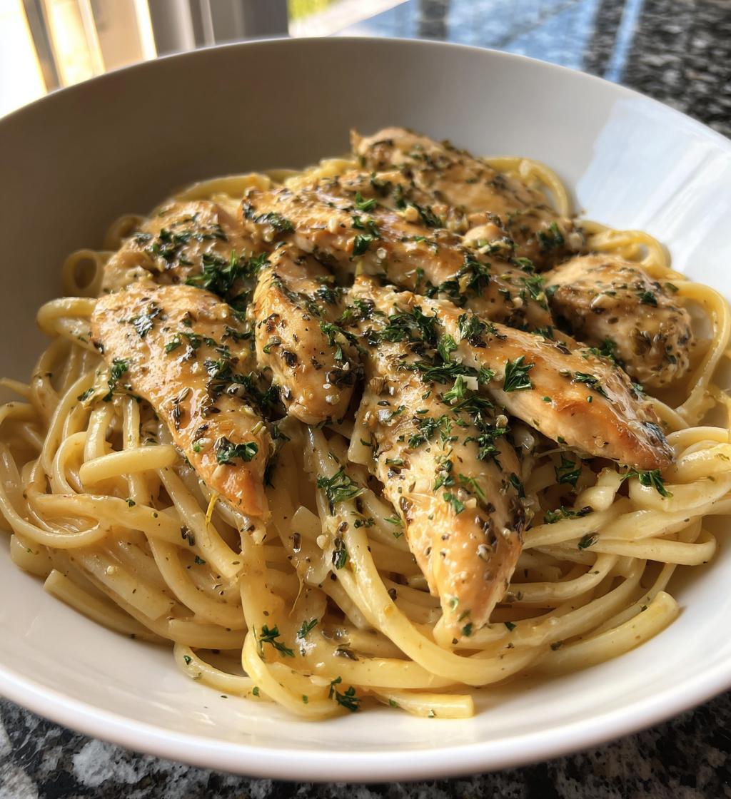 lemon chicken pasta
