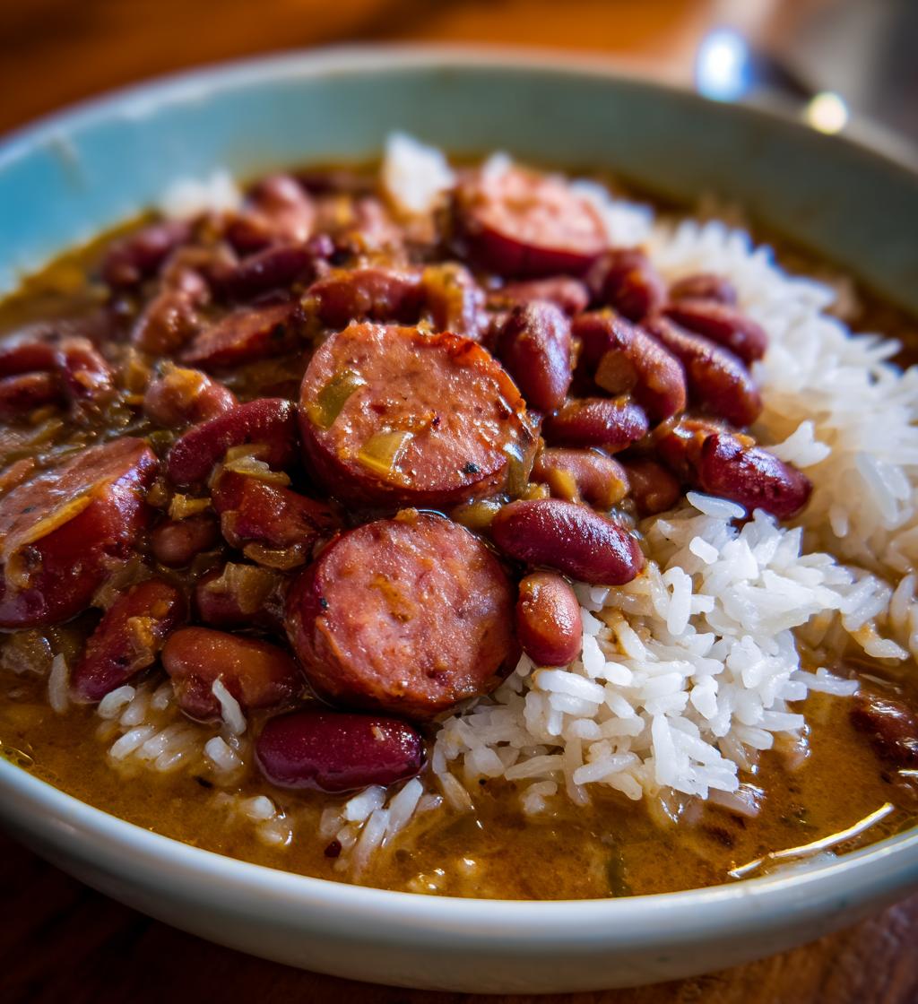 louisiana red beans and rice