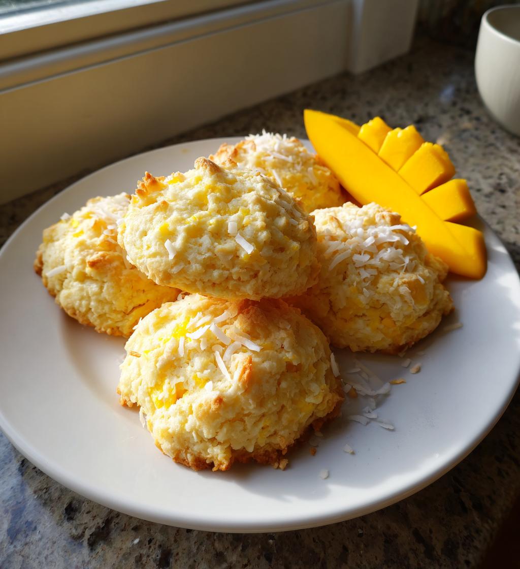 mango cookies - detail 1