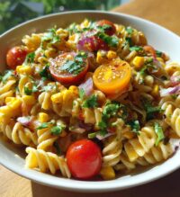 mexican corn pasta salad