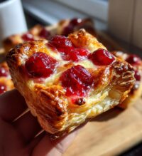 mini cherry cheese danishes