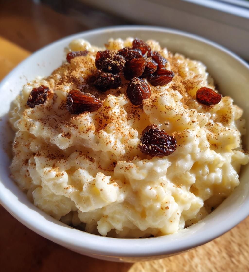 moms old fashioned rice pudding