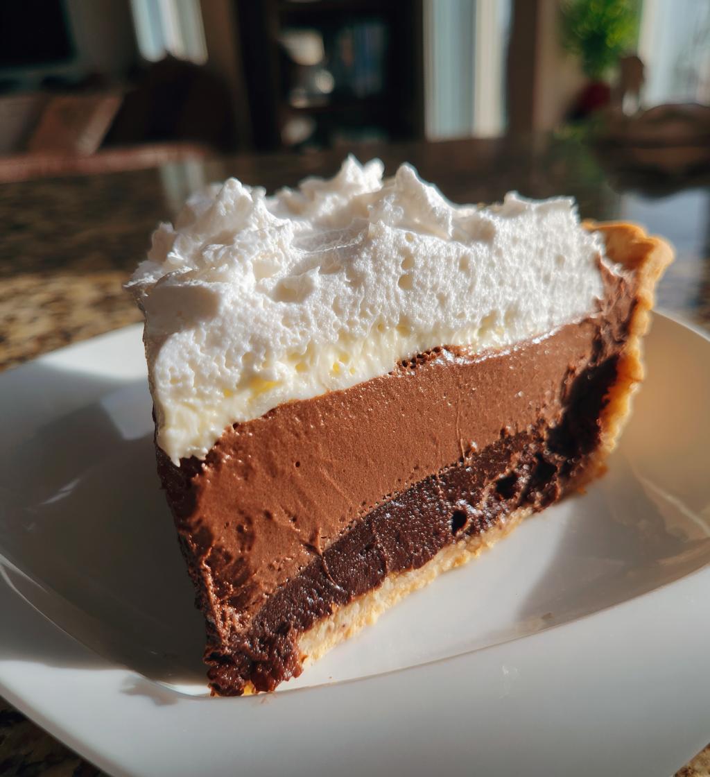 my grannys cocoa cream pie