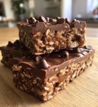 no bake chocolate oat bars