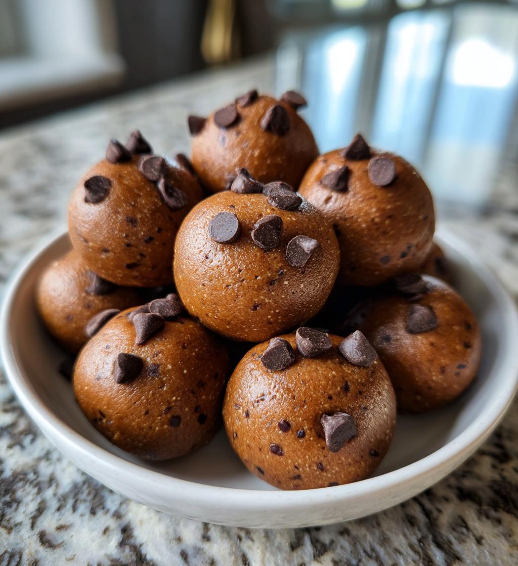 no bake cottage cheese brownie batter protein bites