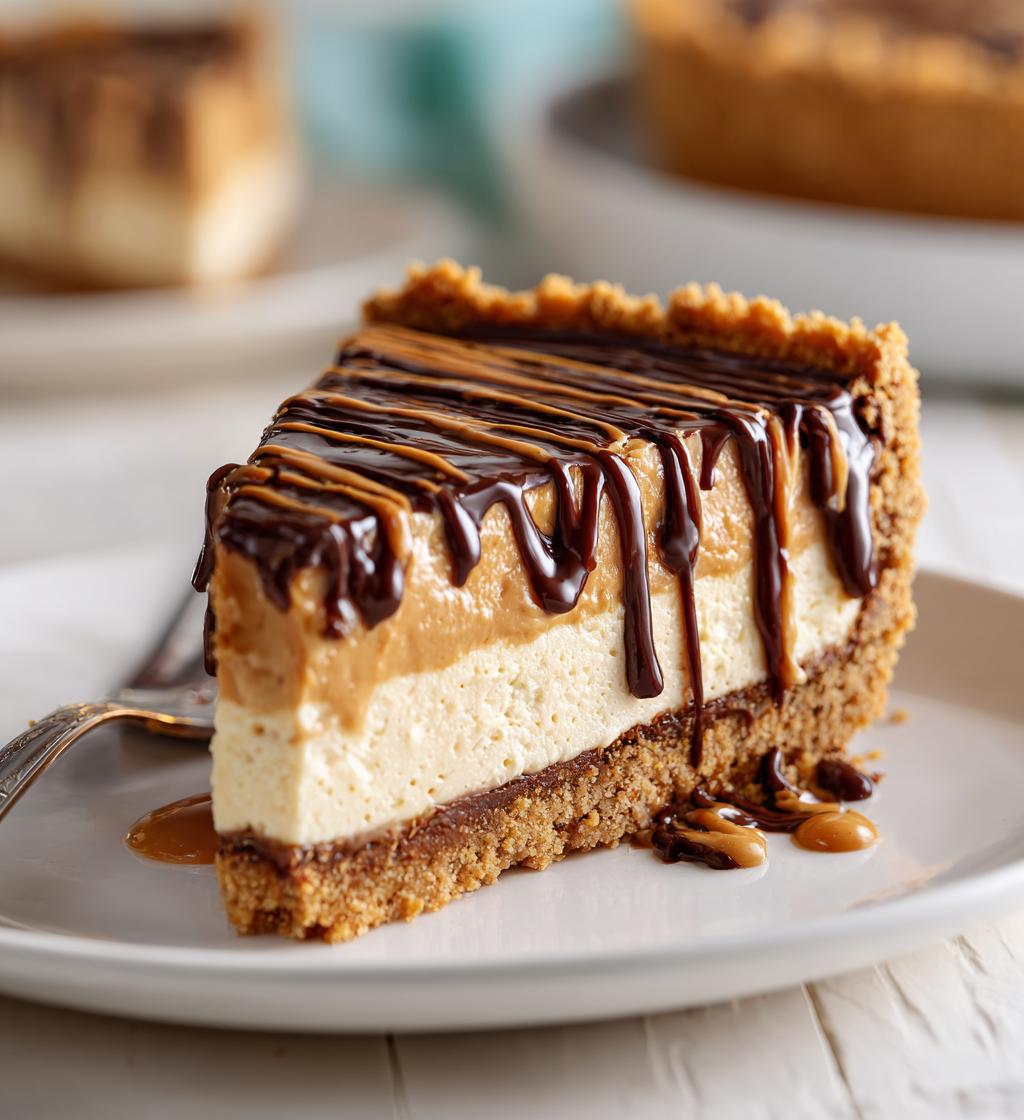 no bake cream cheese peanut butter pie 2