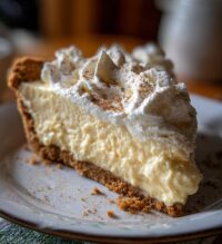 no bake eggnog pie