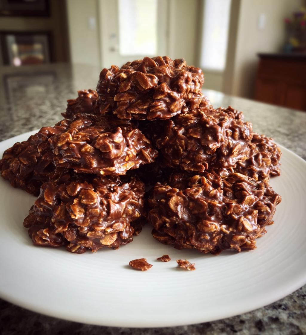 no bake preacher cookies