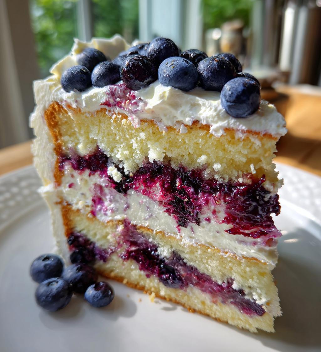 nova scotia blueberry cream cake